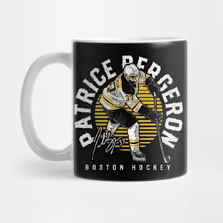 patrice bergeron emblem Mug